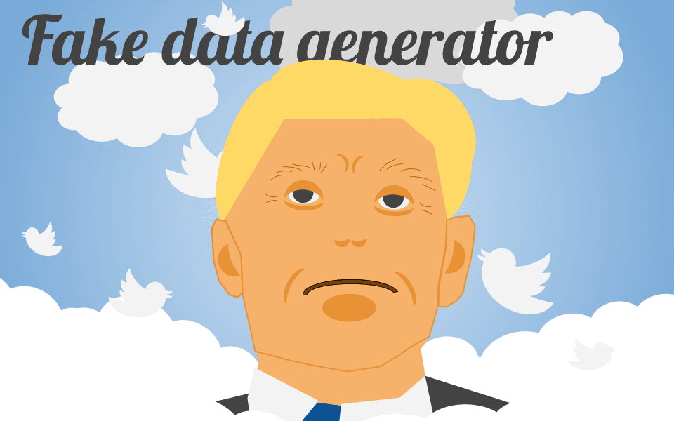Custom fake data generator